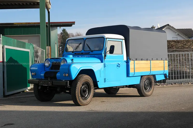 Austin Gipsy LWB (1966), very rare left-hand drive, completely rebuilt, top condition