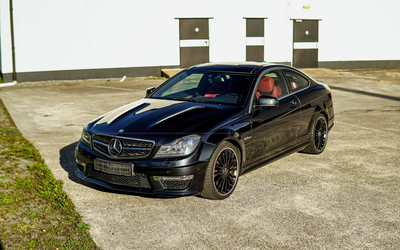 Mercedes-Benz C63 AMG Coupé C204 (2013), VAT deductible, only 39,000 kilometers, very well maintained