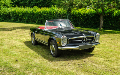 Mercedes-Benz W113 280 SL Pagode 4-Sitzer Scheckheft Note 2 (1969)