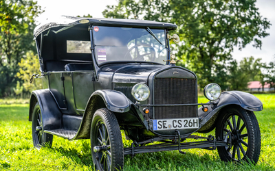 Ford Modell T Teilrestauriert Faltdach USA-Import (1926)