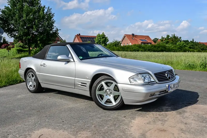 Mercedes Benz R129 320 SL Cabrio Wertgutachten Note 2 Lückenloses Scheckheft (2001)