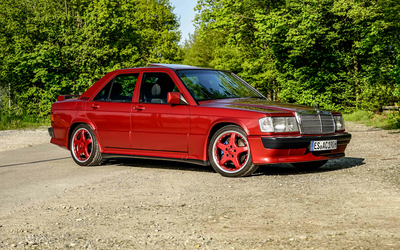 Mercedes-Benz W201 190E 2,5-16V, umfangreich restauriert, sehr guter Zustand (1988)