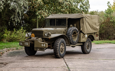 Dodge WC-52 Aus 2. Hand Unfallfrei US-Militärfahrzeug Seilwinde (1942)
