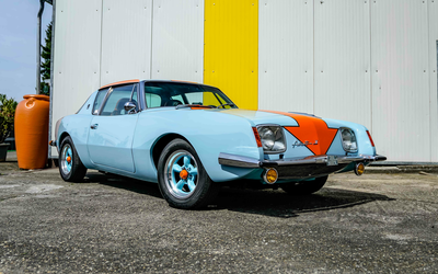Studebaker Avanti II Coupé 5.4L V8 Tempomat Klimaanlage umfangreich restauriert mit Wertgutachten (1966)
