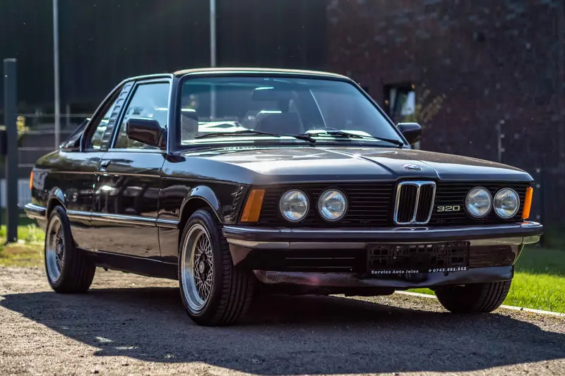 BMW E21 320 Baur TC1 Cabrio German first delivery 5-speed switch partially restored (1979)