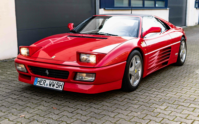 Ferrari 348 TS mit deutscher Erstauslieferung nur 81.000 km Laufleistung Zahnriemen neu (1991)