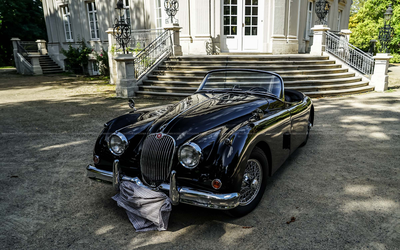 Jaguar XK 150 SE OTS Roadster (1959), engine overhauled, Classic Data rating 1-, new transmission with overdrive