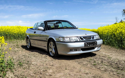 Saab 9-3 Cabriolet Aero Erstlack nachvollziehbare Laufleistung elektrische Fensterheber (2001)