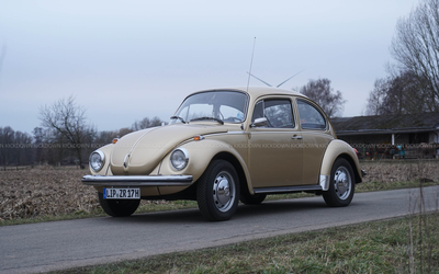 Volkswagen Käfer 1303 (1974), sehr schöne Farbe, seit über 12 Jahren im aktuellen Besitz, H-Kennzeichen