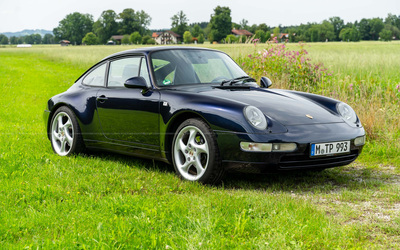 Porsche 911 993 Carrera 2 Coupé (1995), deutsches Fahrzeug, nachvollziehbare Laufleistung, sehr gepflegter Zustand