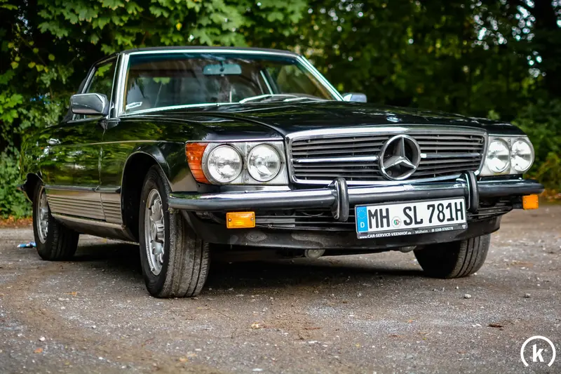 Mercedes-Benz R107 380SL Barockfelgen Servolenkung Becker Grand-Prix (1981)