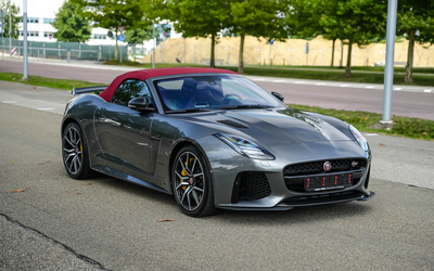Jaguar F-Type SVR Cabrio aus 2. Hand MwSt. ausweisbar Jaguar Approved Garantie 1 von 117 Stück (2018)