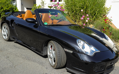 Porsche 996 911 Turbo Cabriolet Aus 1. Hand Nur 24.000 km Unfallfrei Lückenloses Scheckheft Hardtop (2004)