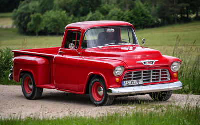 Chevrolet Pickup 3600 Serie 2 Restauriert Unfallfrei 2. Hand H-Kennzeichen Zugelassen TÜV Sehr Gepflegter Zustand (1955)