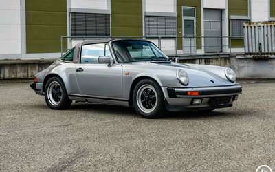 Porsche 911 Targa 3.2 Teilrestauriert in sehr gutem Zustand GT Silbermetallic (1986)