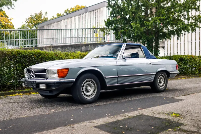Mercedes-Benz R107 450 SL Gutachten Note 3+ US-Import, umgerüstet und mit deutscher Zulassung (1980)
