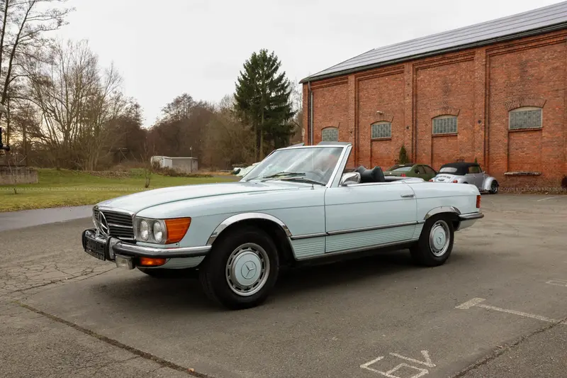 Mercedes-Benz 450 SL R107 (1974), mit Classic Analytics Note 3+, originaler US-Title, Hardtop in Wagenfarbe