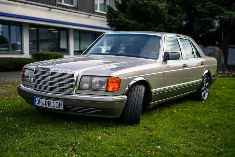 Mercedes Benz 300SE (1986), Note 2-, Klima und Schiebedach, H-Kennzeichen
