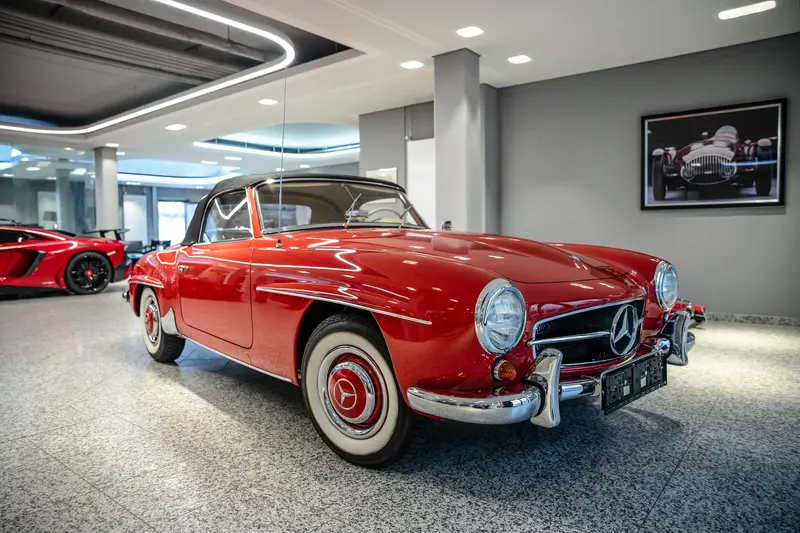 Mercedes-Benz W121 B II 190 SL Komplett Restauriert H-Kennzeichen Sehr Gepflegter Gesamtzustand (1961)