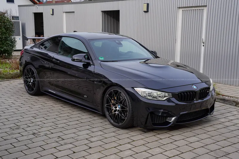 BMW M4 F82 (2014) mit adaptiven Fahrwerk, seltenes Schaltgetriebe, umfangreiche Investitionen, unfallfrei
