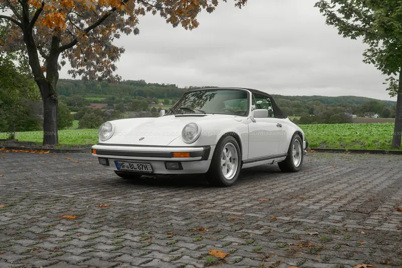 Porsche 911 Carrera 3.2 Cabriolet (1987), begehrtes G50-Getriebe, Sportabgasanlage, H-Kennzeichen