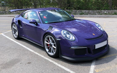 Porsche 911 991.1 GT3 RS Ultraviolett 1. Hand Approved Garantie (2016)