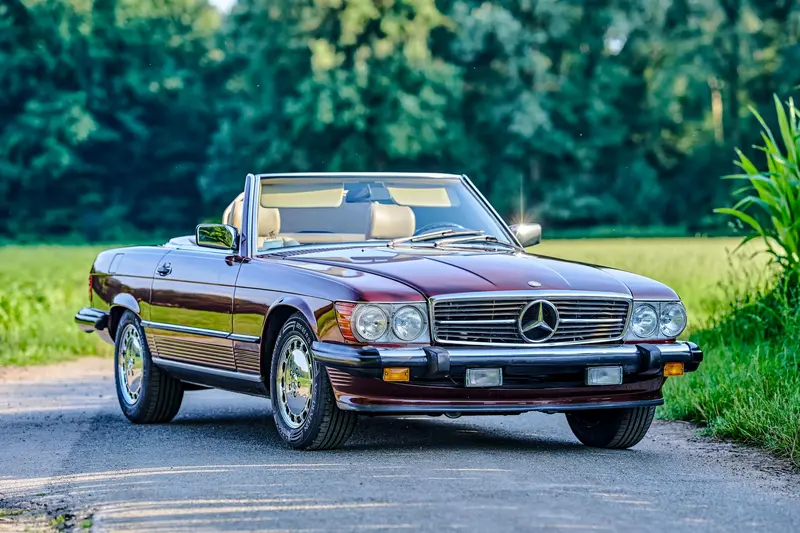 Mercedes Benz R107 560 SL Restauriert Gutachten Note 2 (1989)