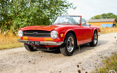 Triumph TR6 15 inch 2.5L 4-speed beautiful specimen (1969)