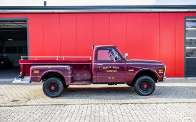 GMC Sierra 2500 K-20 Longboard Pickup V8 307cui Motor Originallack nur 25.300 Mi (1970)