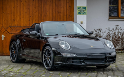Porsche 997 Carrera Cabriolet Complete checkbook Accident-free From 3rd hand German first delivery (2007)