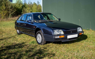 Citroen CX 2.5 GTI complete checkbook very good condition from 2nd hand (1988)