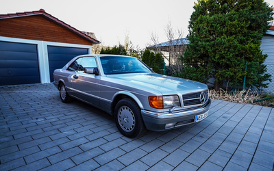 Mercedes-Benz C126 560 SEC mit H-Kennzeichen (1988)