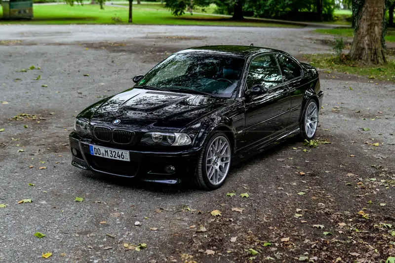 BMW E46 M3 (2002), manual transmission, very well maintained, 132,958 kilometers, full service history