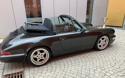 Porsche 964 Cabrio lückenloses Scheckheft mit Porsche Klassik Radio Windschot mit Carfax (1993)