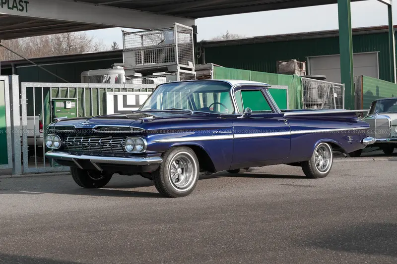 Chevrolet El Camino (1959), seltene erste Generation, kompletter Neuaufbau, neuwertig