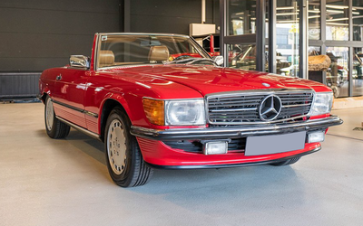 Mercedes-Benz R107 300SL replacement engine Air conditioning Electric windows (1986)