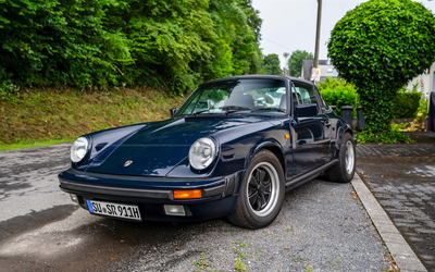 Porsche 911 Carrera 3.2 Targa, H-Kennzeichen, Nachweislich ca. 35.000 € investiert, komplett nachlackiert