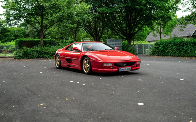 Ferrari F355 Berlinetta (1995), service history, certificate grade 2+, accident-free, manual transmission
