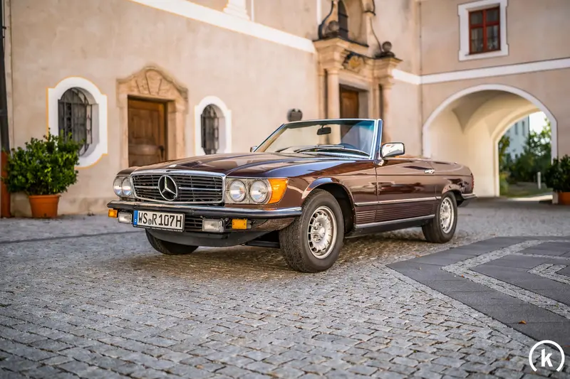 Mercedes-Benz R107 450 SL Manganese Brown Checkbook maintained Classic Data Condition note 1- (1980)