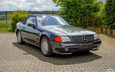 Mercedes-Benz R129 SL500 Gullideckel Klima Blauschwarzmetallic (1992)