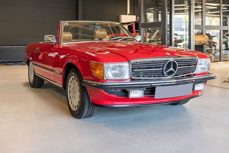 Mercedes-Benz R107 300SL Austauschmotor Klimaanlage Elektrische Fensterheber (1986)