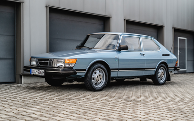 Saab 900 GL nur 68.000 Km Laufleistung Steilschnauzer 5-Gang-Schalter Velours sehr guter Zustand (1983)