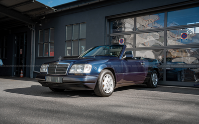 Mercedes Benz E 220 Cabriolet A124 (1995), neuer Service durchgeführt, sehr gepflegt und viel investiert, mit H-Kennzeichen