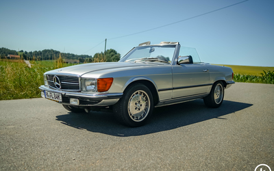 Mercedes-Benz R107 280SL German first delivery restored (1977)