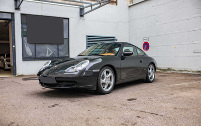 Porsche 911 996 Coupé Violettchromaflair Limited Edition Millennium Nr.666 (2000), Matching Numbers,