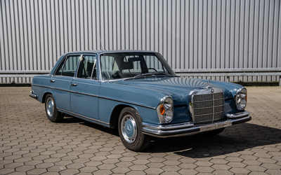 Mercedes-Benz W108 280 S Wertgutachten Note 2- 20.000 € Investitionen Neue 1-2-3 Ignition Schiebedach Radio Deutsche Erstauslieferung (1970)