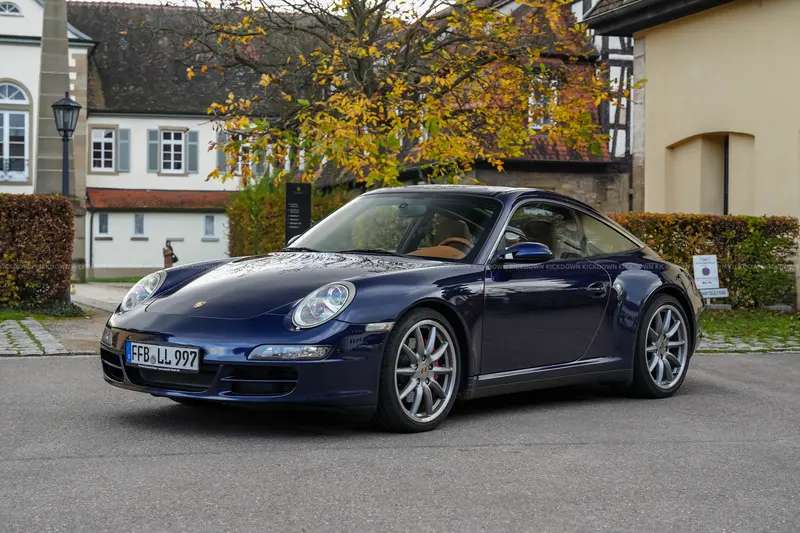 Porsche 911 997.1 Targa 4S (2006), Scheckheft, erst 80.000 Kilometer, sehr gepflegt