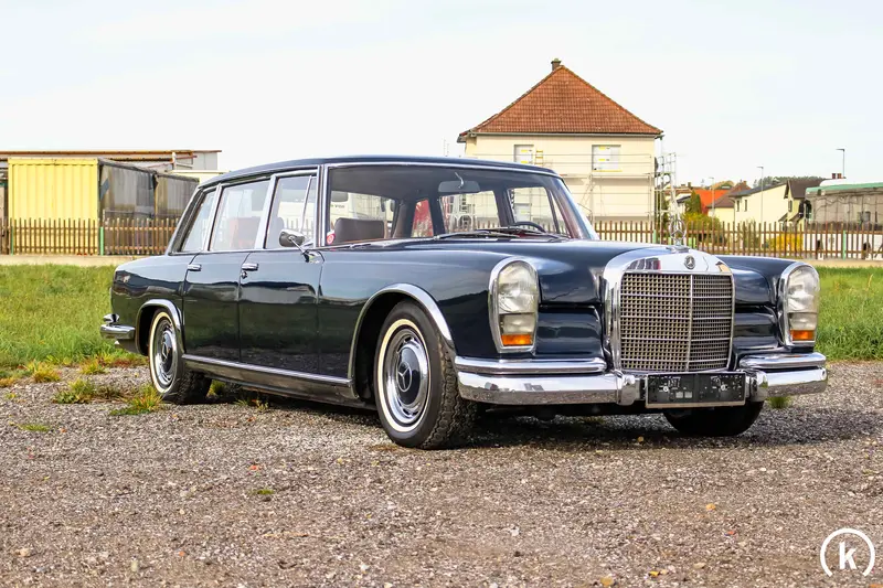 Mercedes-Benz W100 600 aus 2. Hand Komforthydraulik 6,3L V8 Sammlerobjekt (1964)