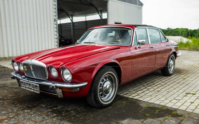 Jaguar XJ6 4.2 (1975), seltenes viertüriges Cabriolet, gepflegter Zustand