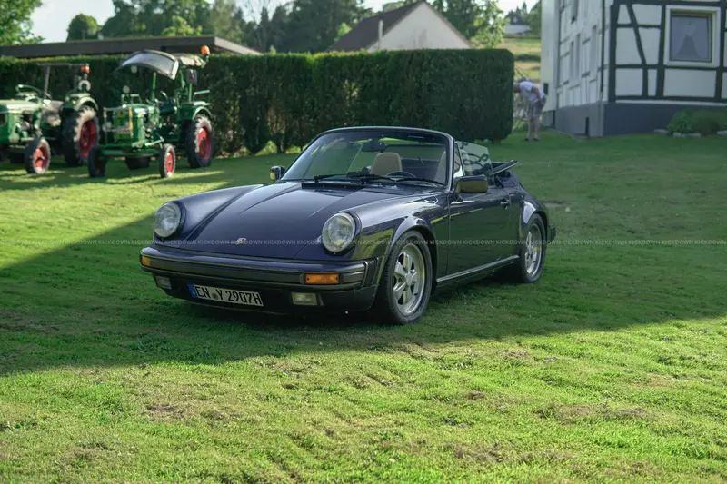 Porsche 911 Carrera 3.2 Cabriolet (1985), Classic Data 2, turbo seats, very well maintained
